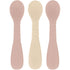 Mikk-Line Silicone Spoons (3 Pack) Tableware Adobe Rose